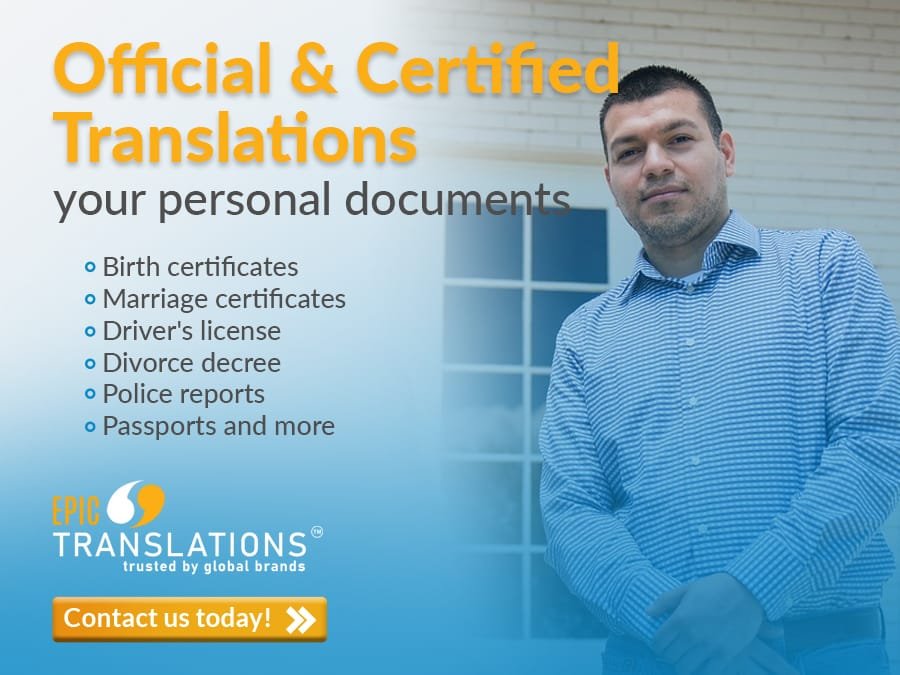 Certified translation service Michigan Spanish to English translation Birth certificate translation