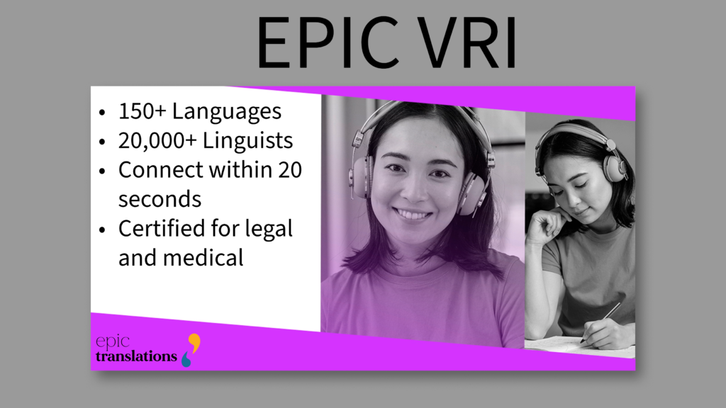 virtual remote interpreting with certified medical interpreters