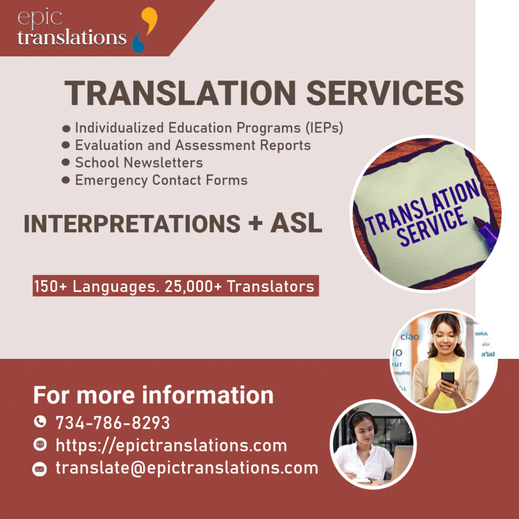 translation services for school districts