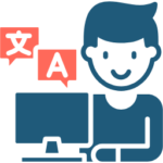 Controlled terminology and reference management in Best of Both translation services, illustrating centralized oversight of approved language to ensure consistency across AI-assisted translations