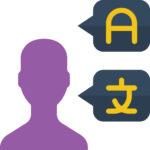 Independent human review and editing by professional linguists, ensuring accurate translation between languages through expert human oversight and contextual judgment