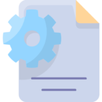 Icon representing subject-matter linguists with technical expertise, supporting accurate translation of product manuals, user guides, and technical documentation.