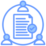 Training document icon representing translated compliance and internal documentation for government agencies.