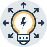 Innovative and flexible language services icon