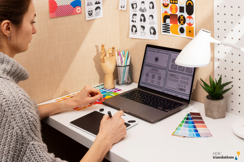 Multilingual desktop publishing for technical manuals and engineering documentation