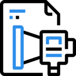 Typography adjustment icon representing professional desktop publishing formatting for multilingual documents.