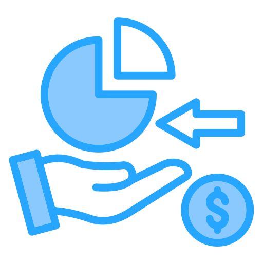 Icon representing language service spending and usage visibility