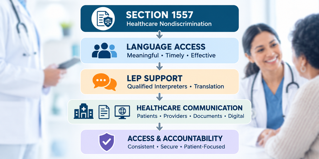 Section 1557 language access compliance for healthcare providers